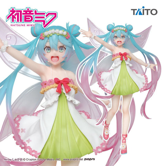 23-12-2025 TAITO - 初音未來 Figure 第三季 春季精靈 Ver. (再販) Y2400 PVC
