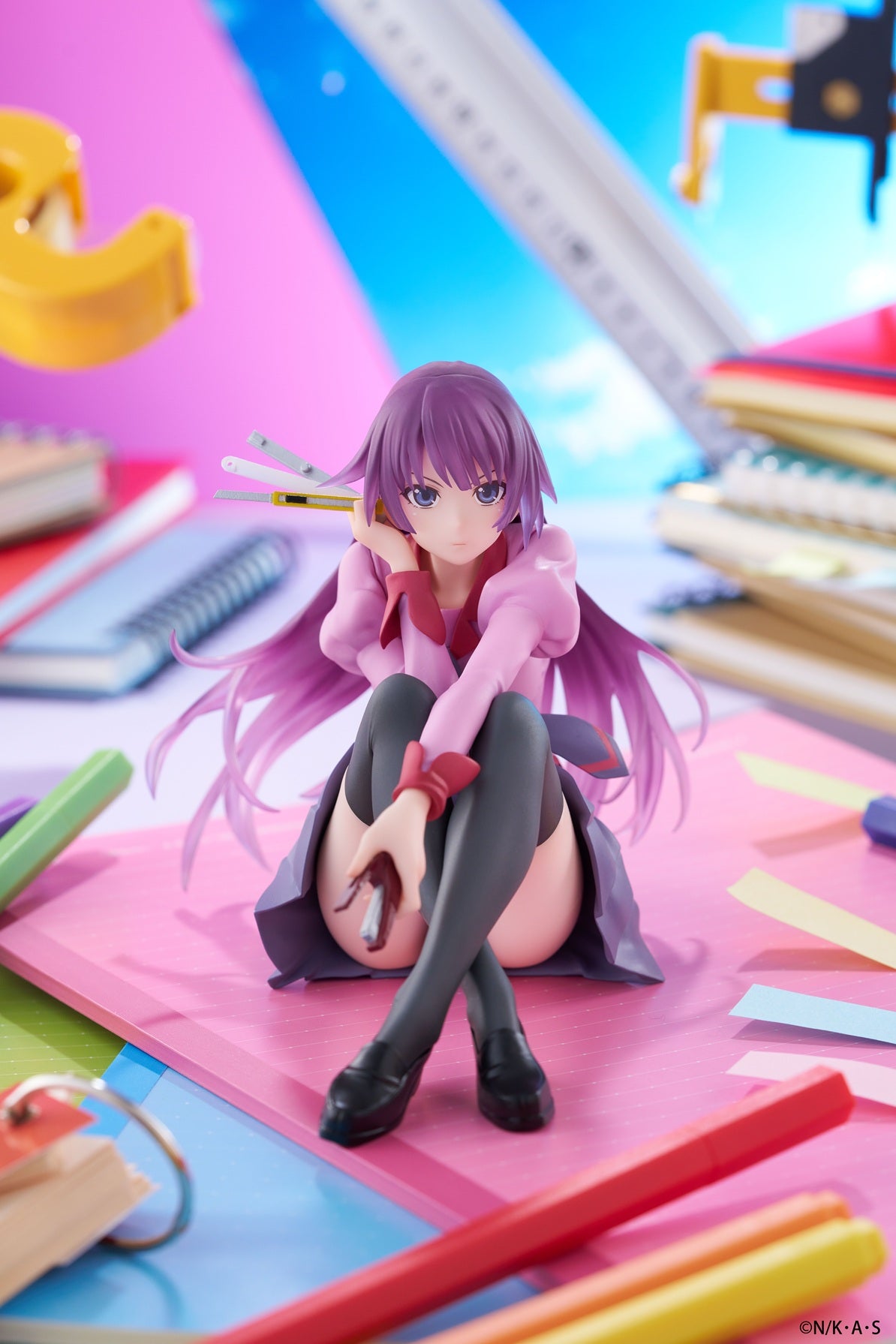17-02-2026 TAITO - 《物語系列》Desktop Cute Figure - 戰場原黑儀 (再販) Y2500 PVC