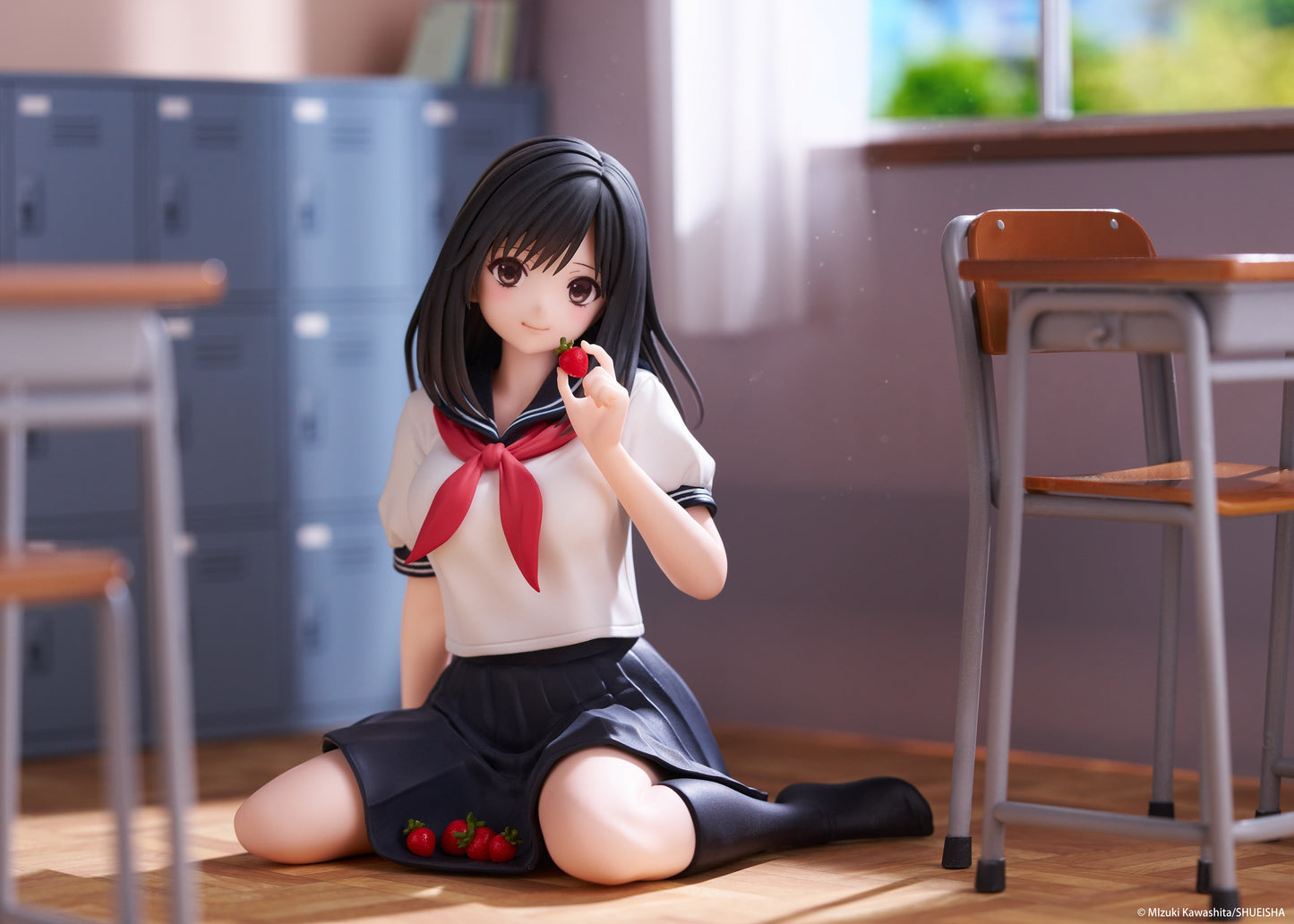 05-05-2026 TAITO - 《草莓100%》Desktop Cute Figure - 東城綾 校服 Ver. Y2500 PVC