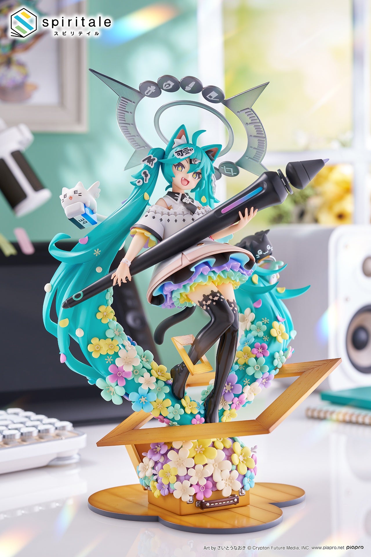 04-03-2026 TAITO - 1/7 Spiritale Character Vocal Series 01: Hatsune Miku 初音未來 × 齋藤直葵 “My Figure Making!” ~The Painter Ver.~Y38000 PVC