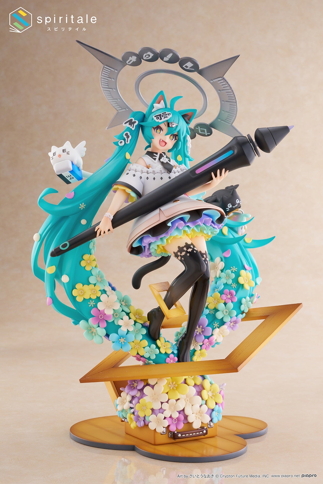04-03-2026 TAITO - 1/7 Spiritale Character Vocal Series 01: Hatsune Miku 初音未來 × 齋藤直葵 “My Figure Making!” ~The Painter Ver.~Y38000 PVC
