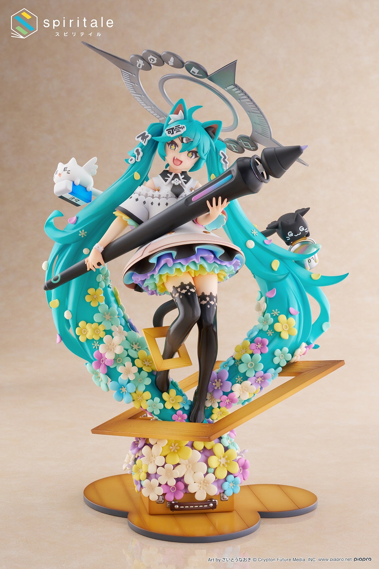 04-03-2026 TAITO - 1/7 Spiritale Character Vocal Series 01: Hatsune Miku 初音未來 × 齋藤直葵 “My Figure Making!” ~The Painter Ver.~Y38000 PVC