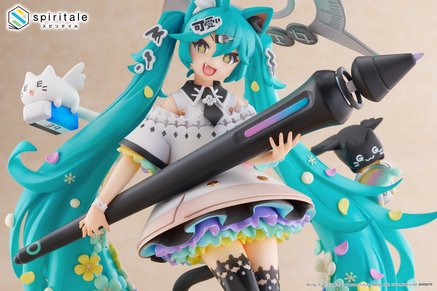 04-03-2026 TAITO - 1/7 Spiritale Character Vocal Series 01: Hatsune Miku 初音未來 × 齋藤直葵 “My Figure Making!” ~The Painter Ver.~Y38000 PVC