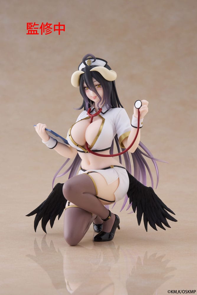 11-11-2025 Taito -《Overlord》Desktop Cute Figure – Albedo (Nurse Ver.) Y2400 PVC