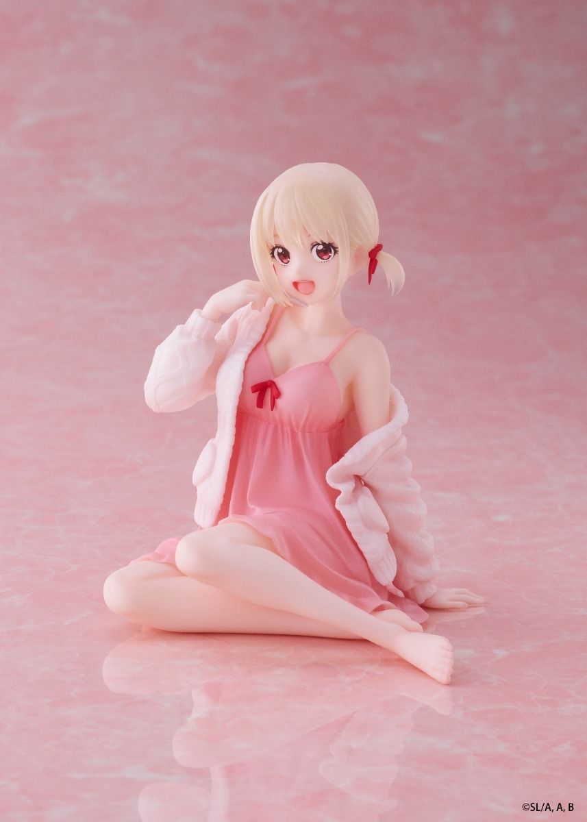 14-04-2025 TAITO - Lycoris Recoil 《Lycoris Recoil 莉可麗絲》Desktop Cute Figure - Chisato Nishikigi 錦木千束 (Roomwear Ver.) ~居家服造型~Y2100 PVC