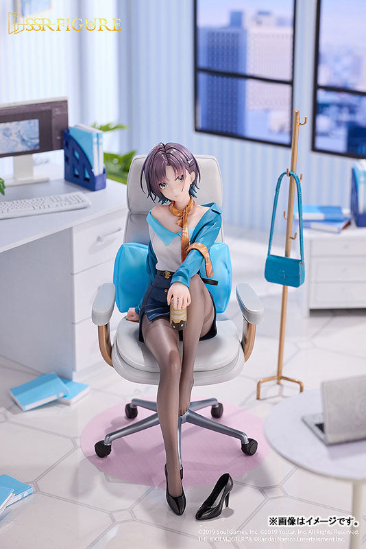 04-11-2026 SSR FIGURE - 1/7《偶像大師閃耀色彩×雀魂》淺倉透 悠然格調Ver. (附特典: 磁石壓克力麻將牌) (第3次受注) Y18000 PVC