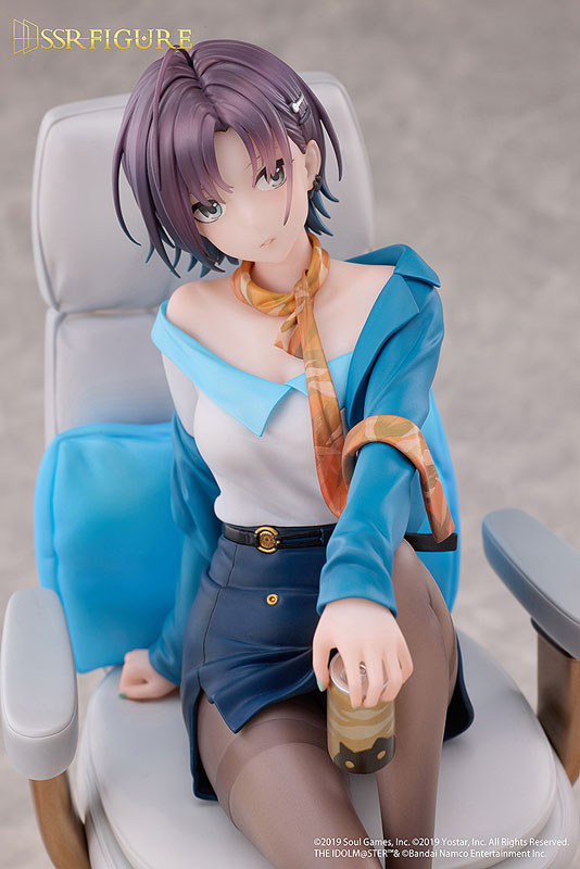 04-11-2026 SSR FIGURE - 1/7《偶像大師閃耀色彩×雀魂》淺倉透 悠然格調Ver. (附特典: 磁石壓克力麻將牌) (第3次受注) Y18000 PVC