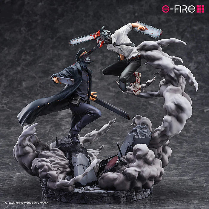 01-02-2024 JPY63500 SEGA - CHAINSAW MAN Super Situation Figure Chainsaw Man vs. Samurai Sword